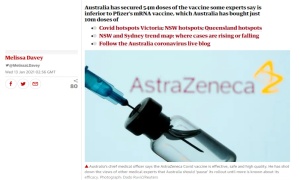 เทียบกรณีไทย! ส่องเหตุผลออสเตรเลีย ทำไมเลือกวัคซีนโควิดออกซ์ฟอร์ด-แอสตร้าเซนเนก้า