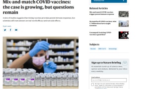 เจาะลึกผลวิจัยโลก 'ฉีดวัคซีนผสมสูตร' ป้องกันเชื้อโควิดได้จริงหรือ?