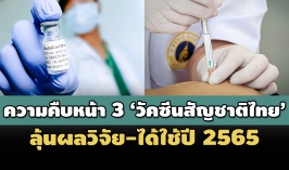 ความคืบหน้า 3 'วัคซีนสัญชาติไทย' ลุ้นผลวิจัย - ได้ใช้ช่วงปี  ...