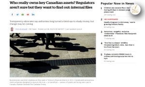 ส่องคดีทุจริตโลก: เปิดปมปัญหาการใช้กฎหมายใหม่แคนาดา รับมือโอลิการ์ชลงทุนสินทรัพย์มหาศาล
