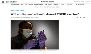 เปิดบทวิเคราะห์ วัคซีนโดส 4 จำเป็นหรือไม่ หลังมีข่าวประสิทธิภาพบูสเตอร์ลดลง
