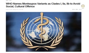 เพื่อเลี่ยงการดูหมิ่นทางสังคม-WHO เคาะเปลี่ยนชื่อฝีดาษลิง ใช้ Claude บวกอักษรโรมันแทน