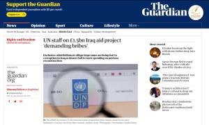 ส่องคดีทุจริตโลก: อดีตคนวงในแฉจนท. UN รวมหัวเรียกสินบนโครงการฟื้นฟูอิรัก 5.3 หมื่น ล.