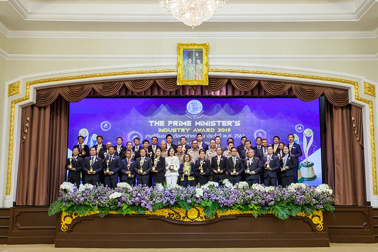 เอสซจ ควา 9 รางวลจากเวท Prime Ministers Industry Award 2019