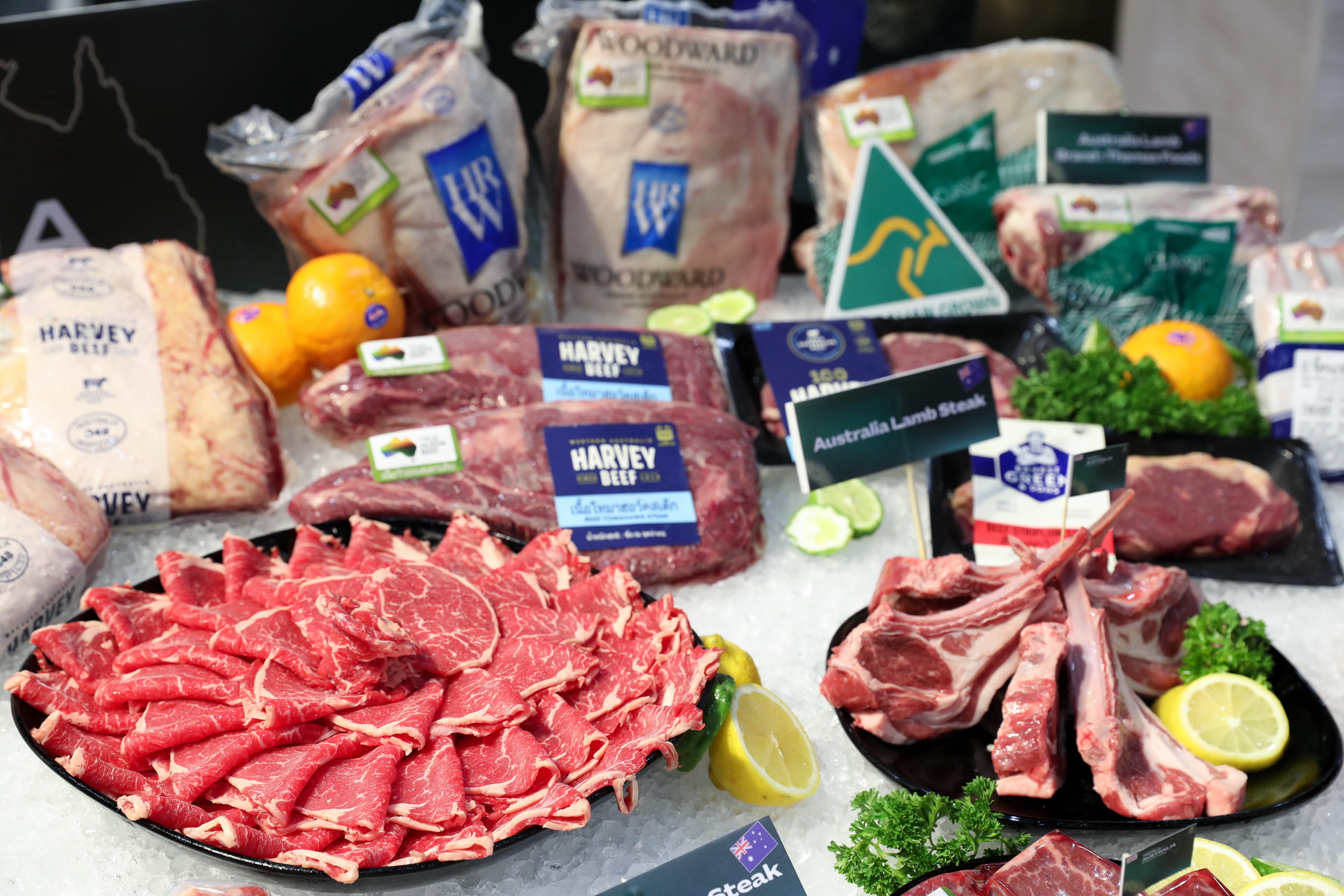 เนื้อนำเข้าจากออสเตรเลีย