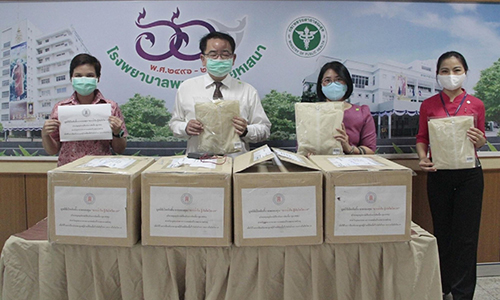 04 ส่งมอบชุดป้องกันการติดเชื้อ PPE แก่บุคลากร