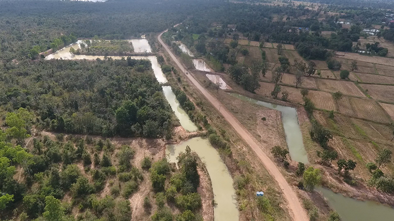 2 คลองดักน้ำหลาก ฟ้าประทานชลและขาแค ส่งต่อน้ำ