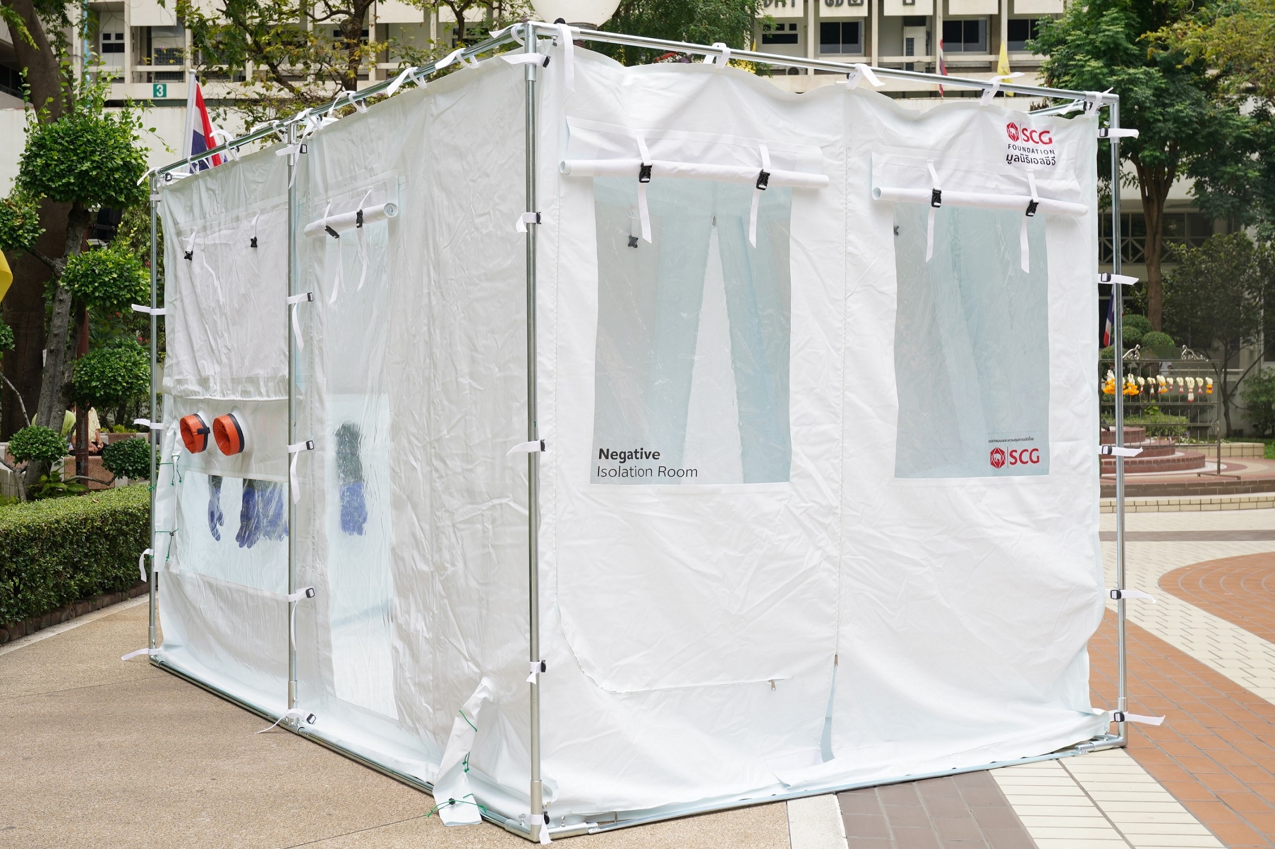 2 ห้องแยกป้องกันเชื้อความดันลบแบบเคลื่อนที่ 1