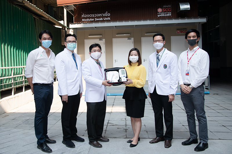 3 มอบชุดติดตามสุขภาพทางไกล