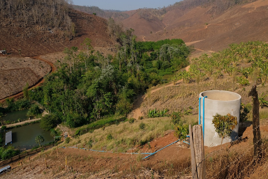 5. แทงก์น้ำ กักเก็บน้ำไว้ใช้ยามแล้ง