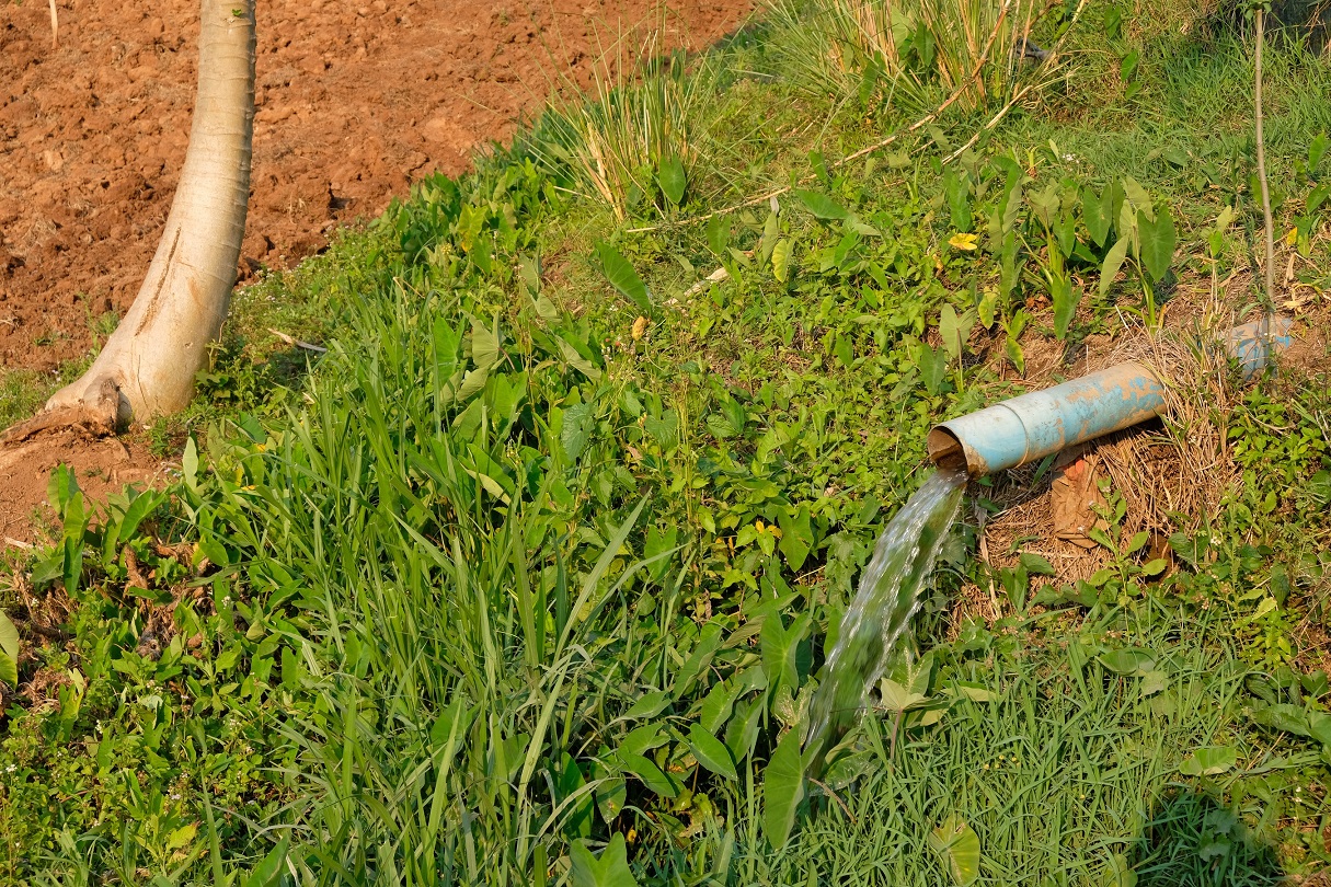 6. ท่อขนาด 4 นิ้ว เป็นท่อสำหรับเติมออกซิเจนในน้ำ