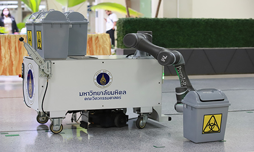 9หุ่นยนต์Wastieเก็บขยะติดเชื้อ Custom