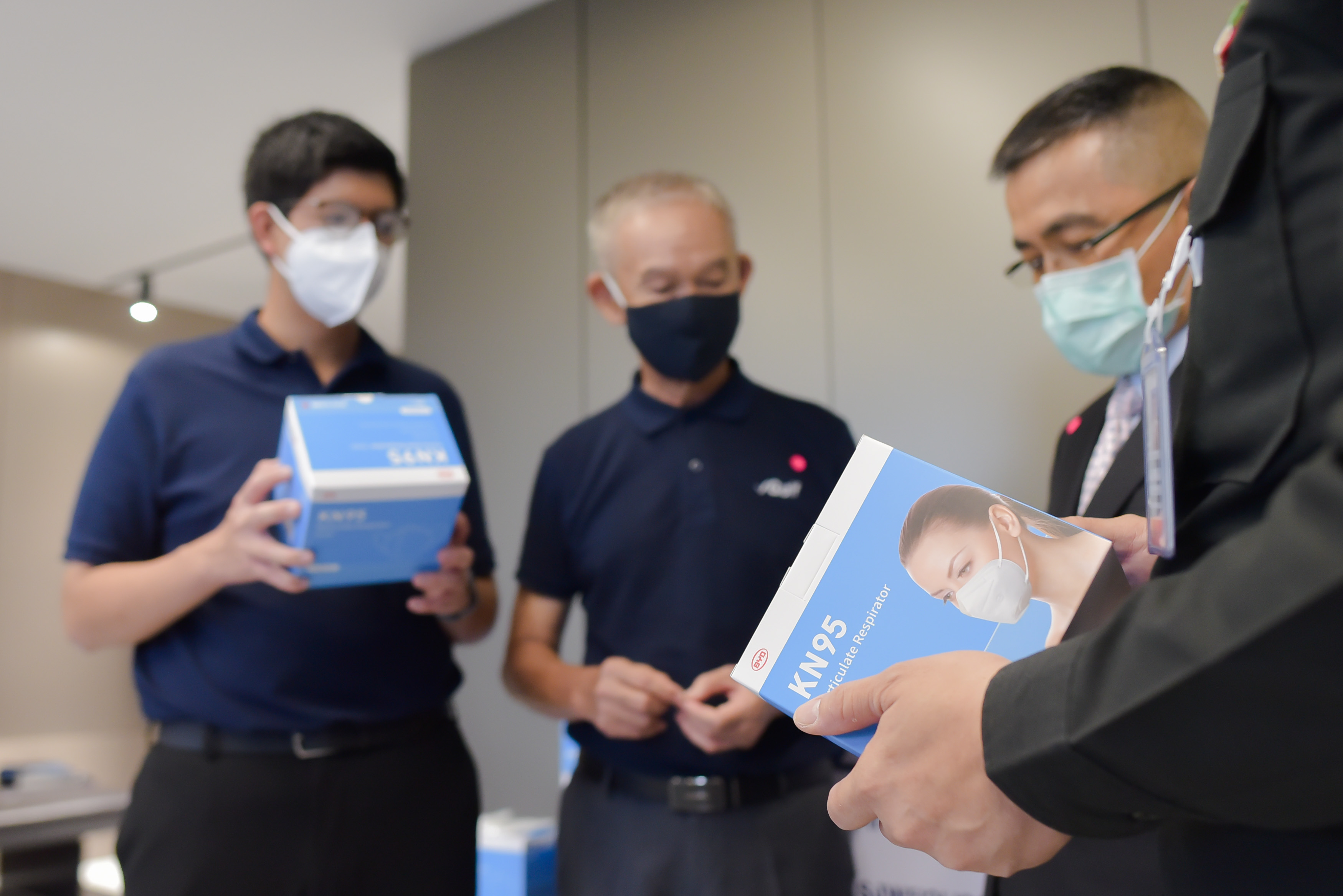 GULF KN95 Masks Donation to Phramongkutklao Hospital 2
