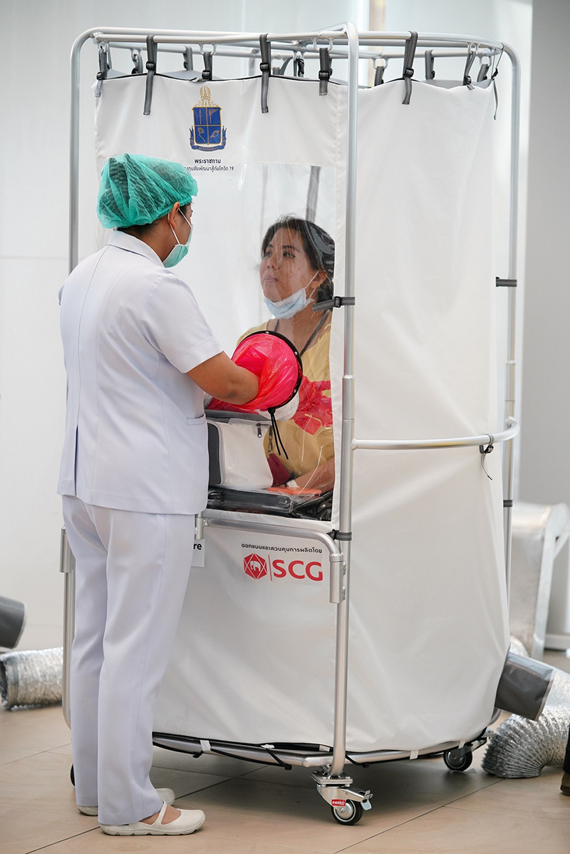 2 3 ห้องตรวจเชื้อความดันลบแบบเคลื่อนที่