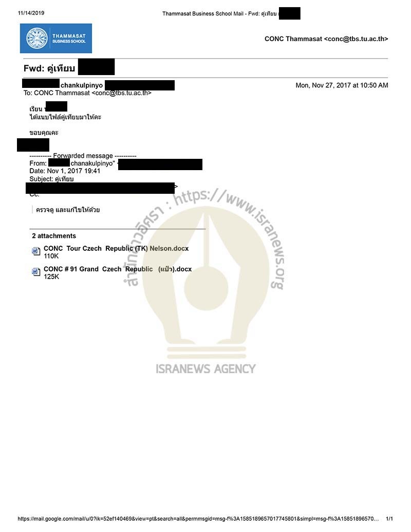 Thammasat Business School Mail Fwd