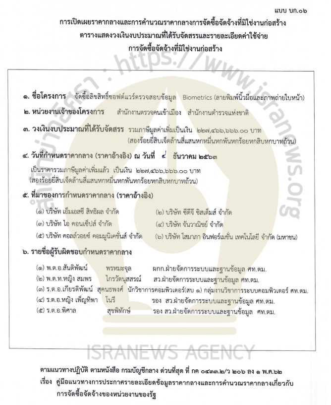 PIC ซื้อซอฟต์แวร์ไบโอเมตริกซ์ 3