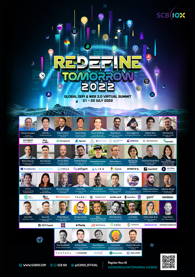 SCB 10X Redefine Tomorrow 2022