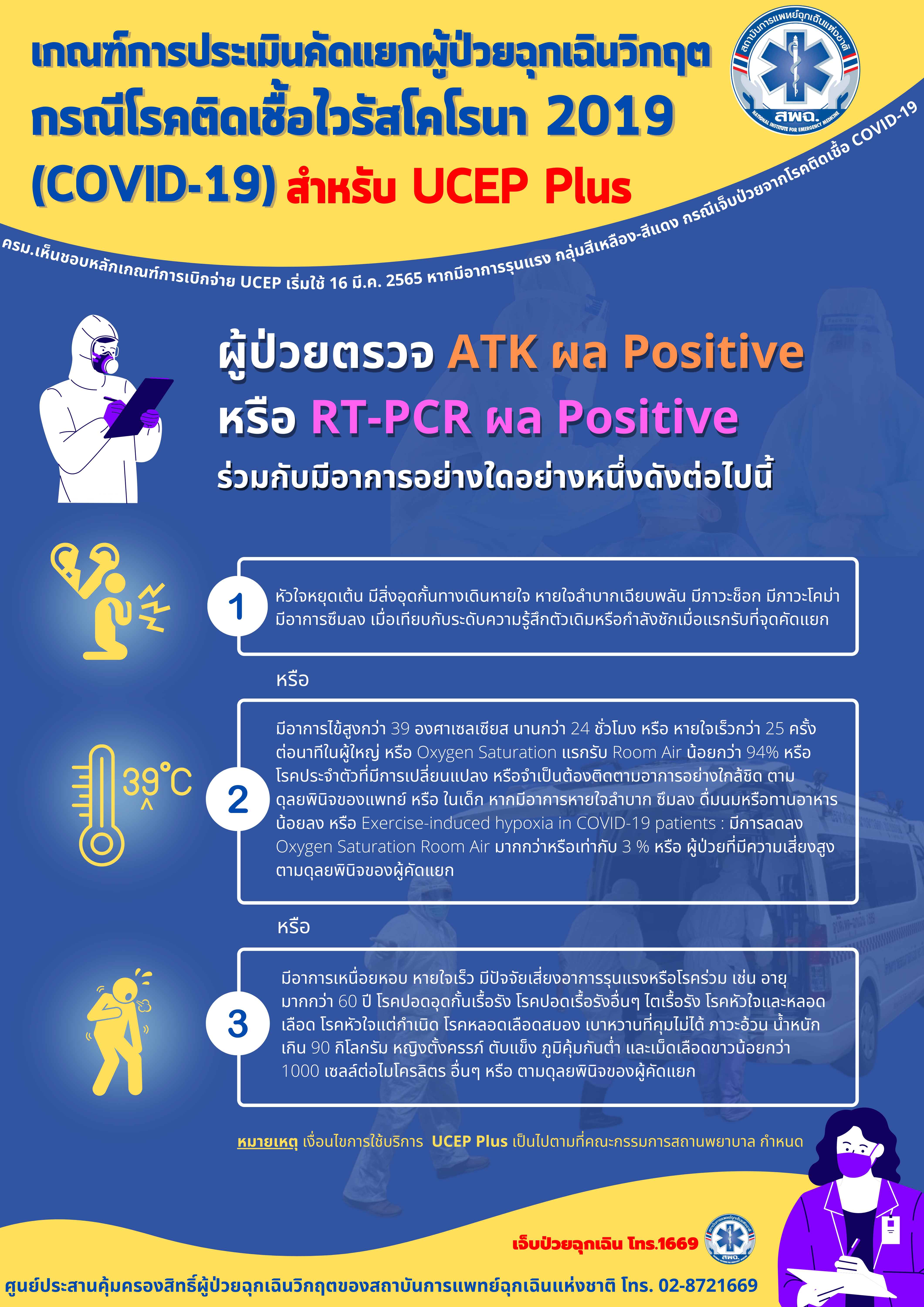 เกณฑ์การประเมินคัดแยกผู้ป่วยฉุกเฉินวิกฤ