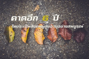 สภาพัฒน์ฯ หวั่นไทยเข้าสู่สังคมสูงวัย ค่าสุขภาพเพิ่มเป็น 1.4 ล้านบาท ในปี 2571