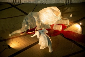 ช้าง งา และการเข่นฆ่า ส่องปัญหาผ่านศิลปะในงาน  Travel Ivory Free