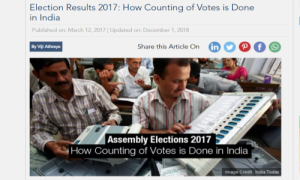 เจาะลึกวิธีเลือกตั้งอินเดีย ผู้ใช้สิทธิ 900 ล.เสียง ไฉนนับคะแนน3วันเสร็จ ต่างกับไทยตรงไหน?