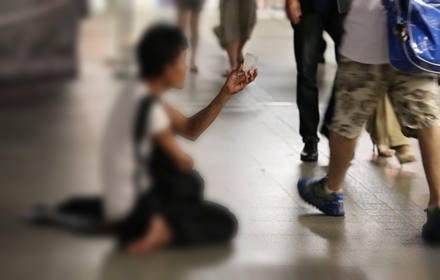 thai beggar