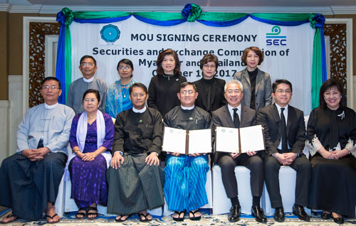 MOU SECThailand SECMyanmar OCT172017