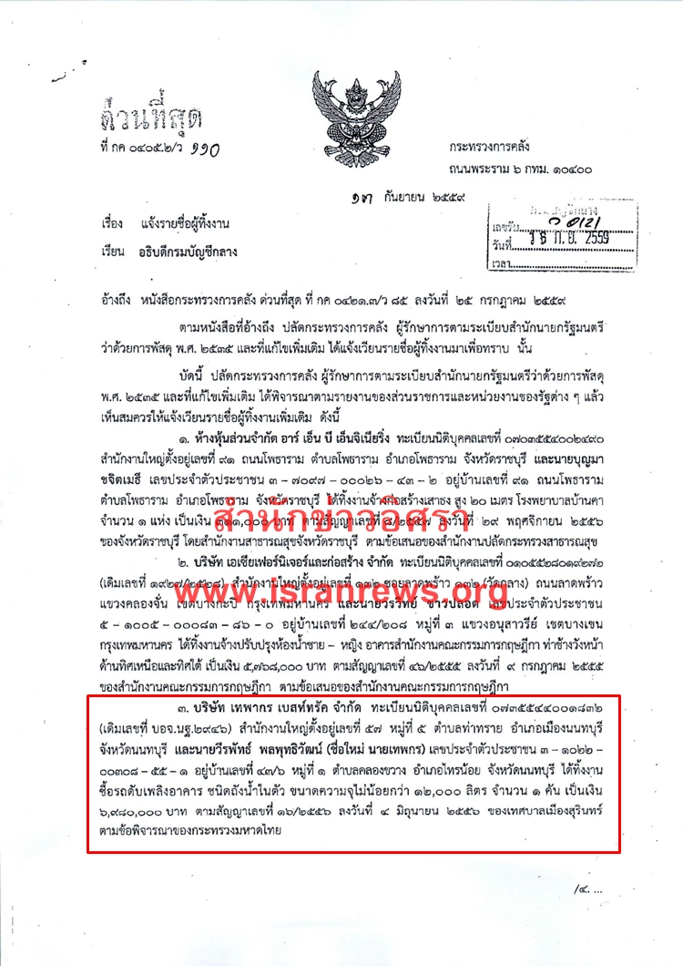 แจงผทงงาน กรมบญชกลาง 01