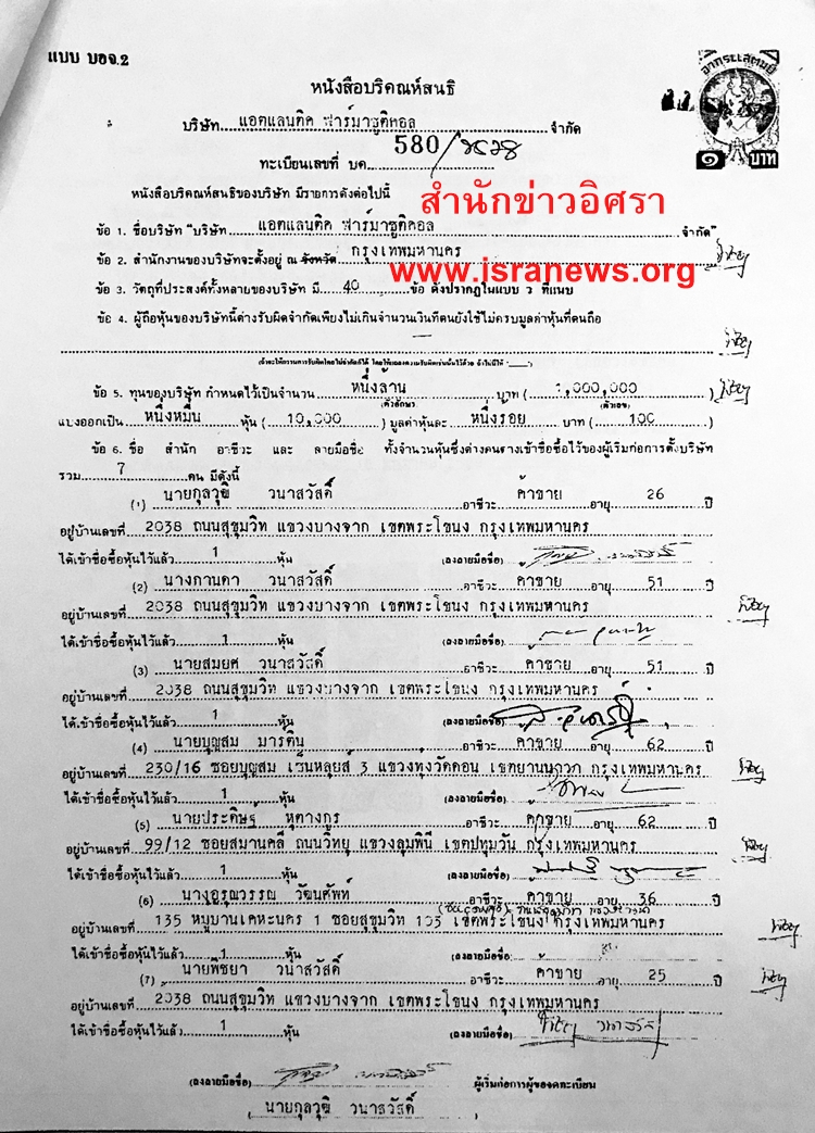 Aรายชอกอตงแอตแลนฟารมา